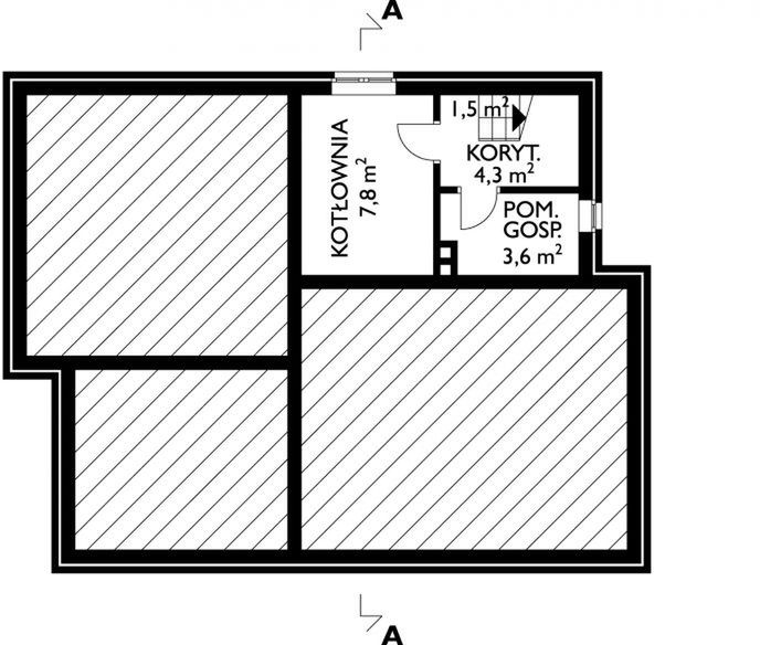 Piwnica projektu Łupina - murowana – ceramika