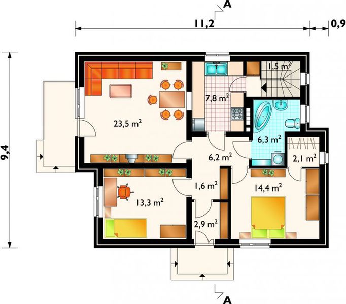 Parter projektu Łupina - murowana – ceramika