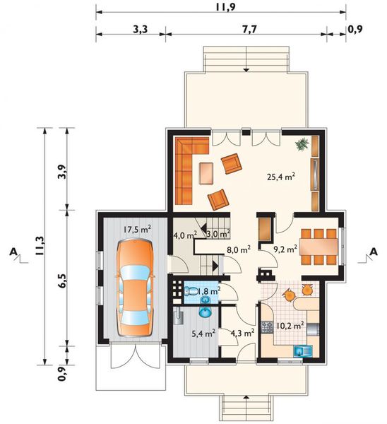 Parter projektu Dioryt - murowana – ceramika