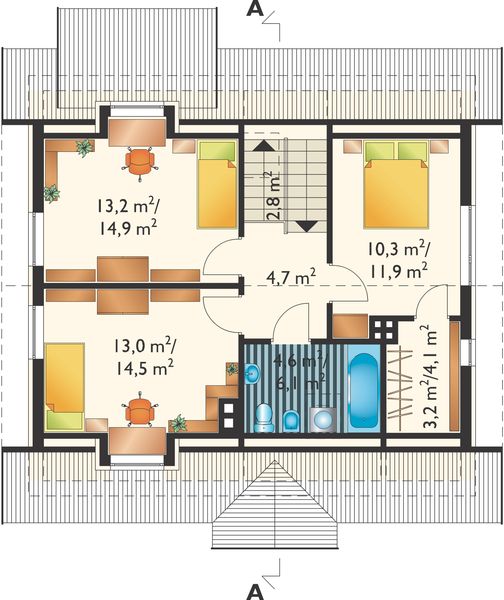 Poddasze projektu Brzoza (95)