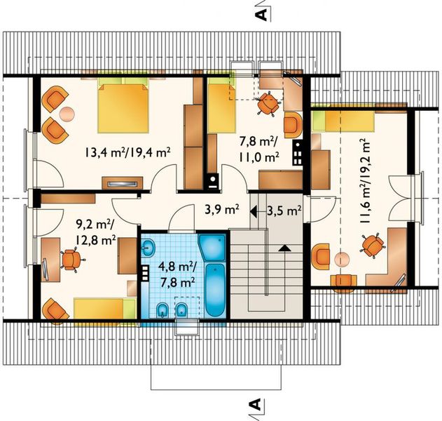 Poddasze projektu Czaruś (1493)