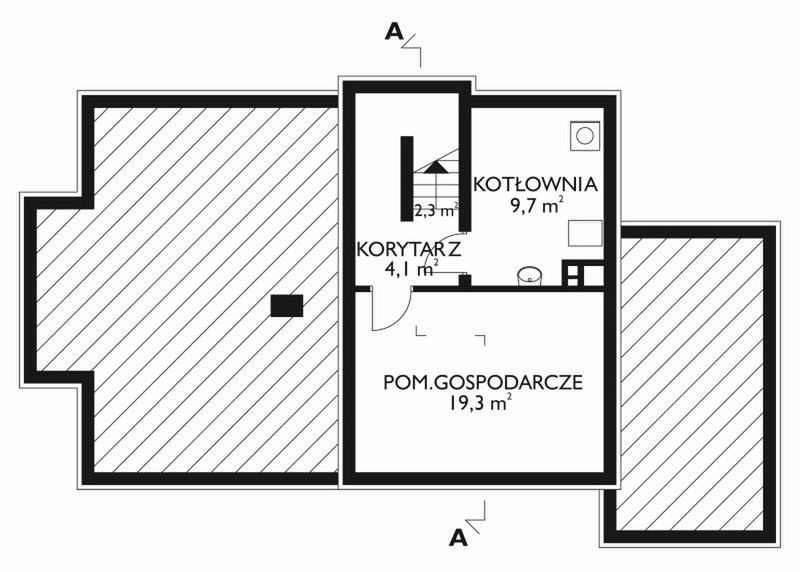 Piwnica projektu Makary - murowana – ceramika