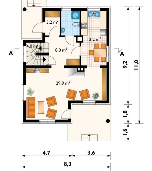 Parter projektu Floks - murowana – ceramika