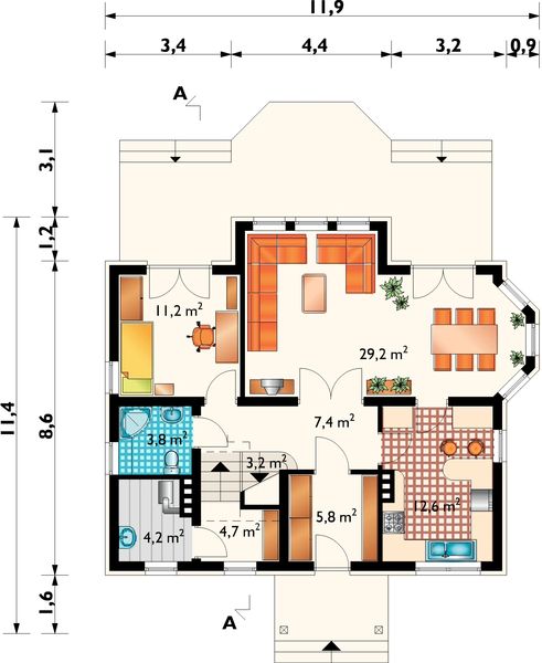 Parter projektu Klara - murowana – ceramika
