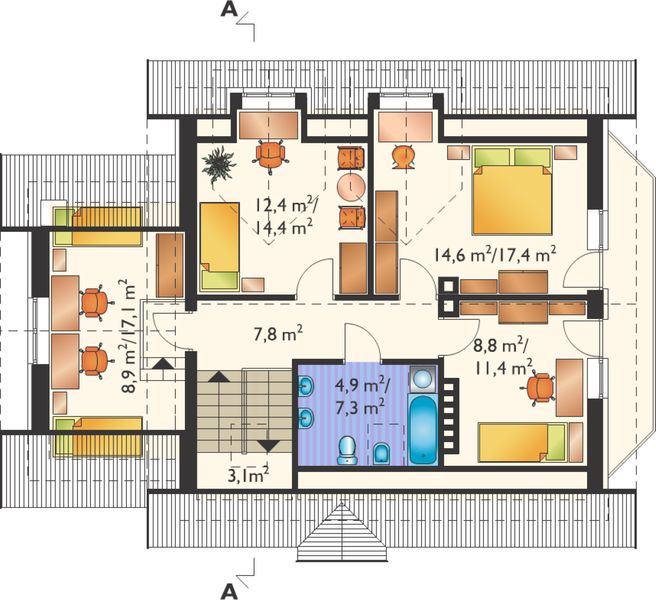 Poddasze projektu Sybilla-2 (647)