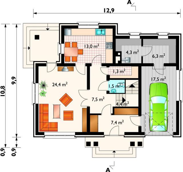 Parter projektu Jazon - murowana – ceramika