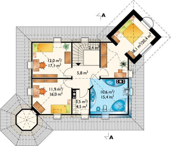 Poddasze projektu Sielawa (620)