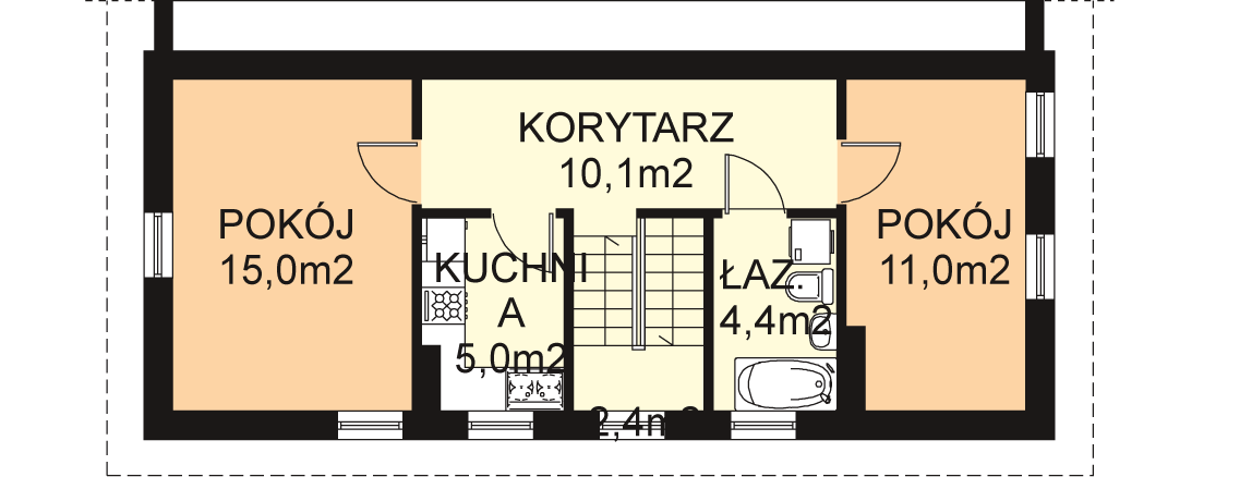 Poddasze projektu WB-3852