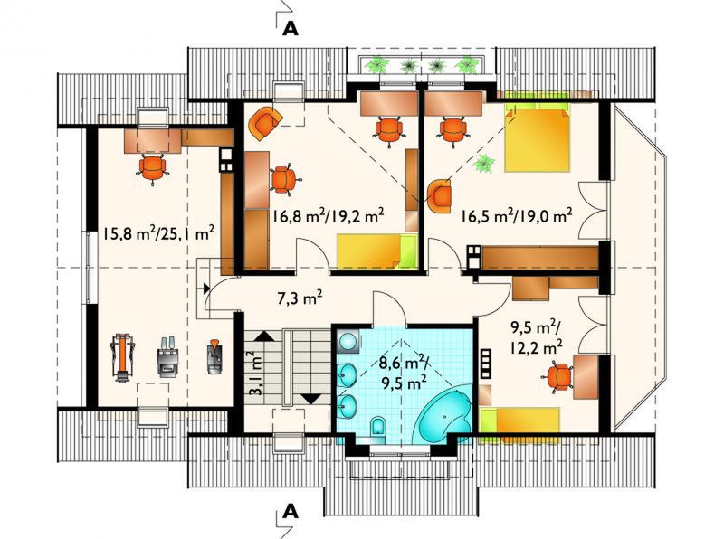 Poddasze projektu Celesta Rex (912)