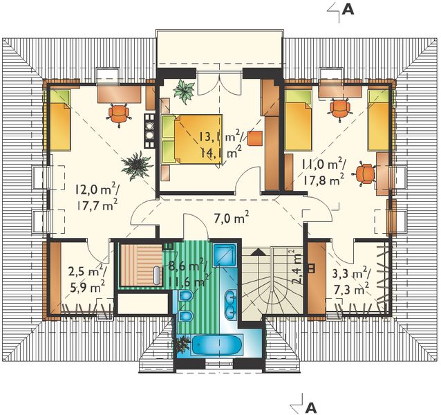 Poddasze projektu Gozdawa (772)