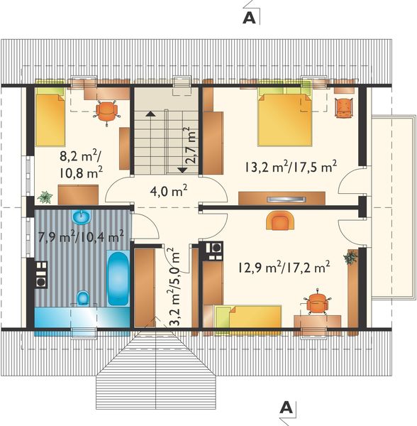 Poddasze projektu Sambor (1063)