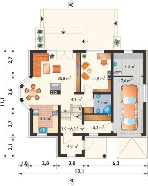 Parter projektu Fiona Atu - murowana – beton komórkowy