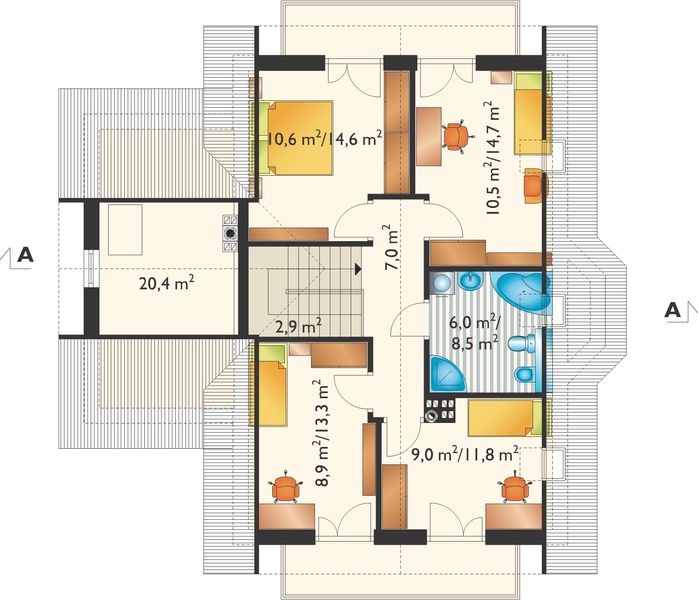 Poddasze projektu Tosia Mobil (1099)