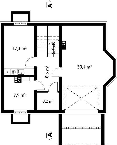 Piwnica projektu Sonia Mini - murowana – beton komórkowy