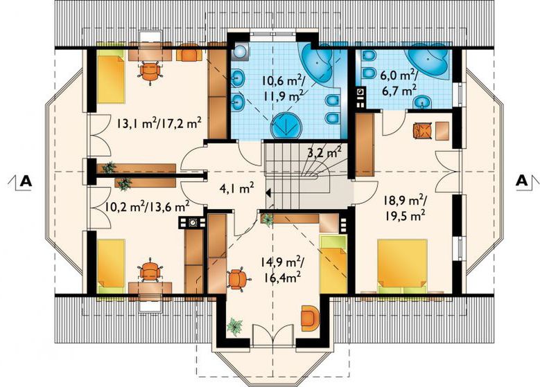 Poddasze projektu Zofia Portyk (1126)