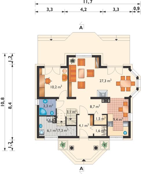 Parter projektu Klara Rex (1135)