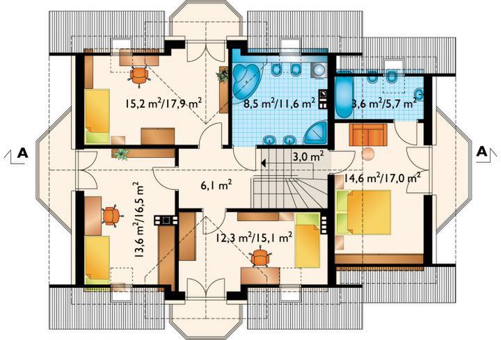 Poddasze projektu Helena (1227)