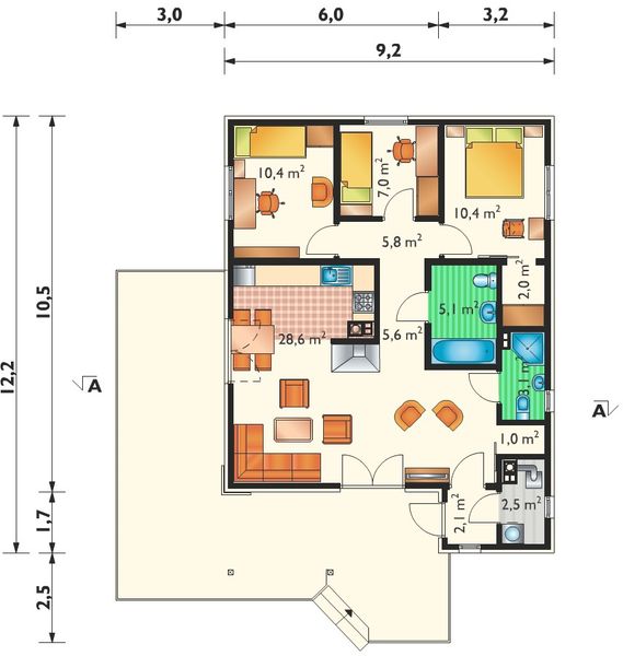 Parter projektu Julia-2 - szkielet drewniany prefabryk.