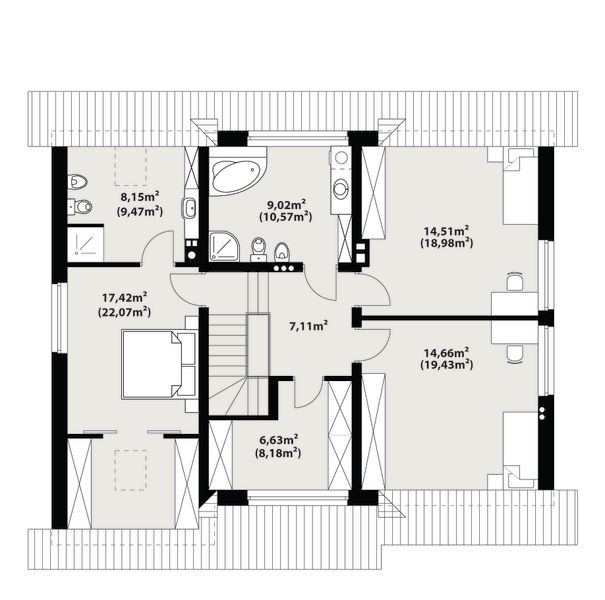 Poddasze projektu Nugat 4