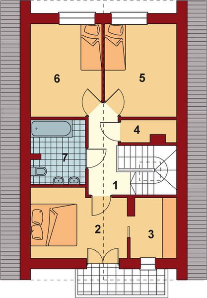 Poddasze projektu Piotrek