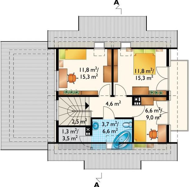 Poddasze projektu Smyk-2 (629)
