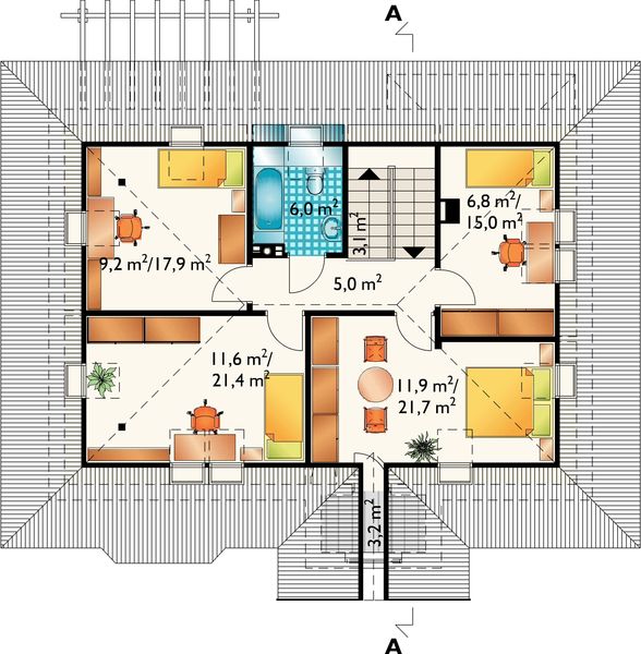 Poddasze projektu Zosia (736)