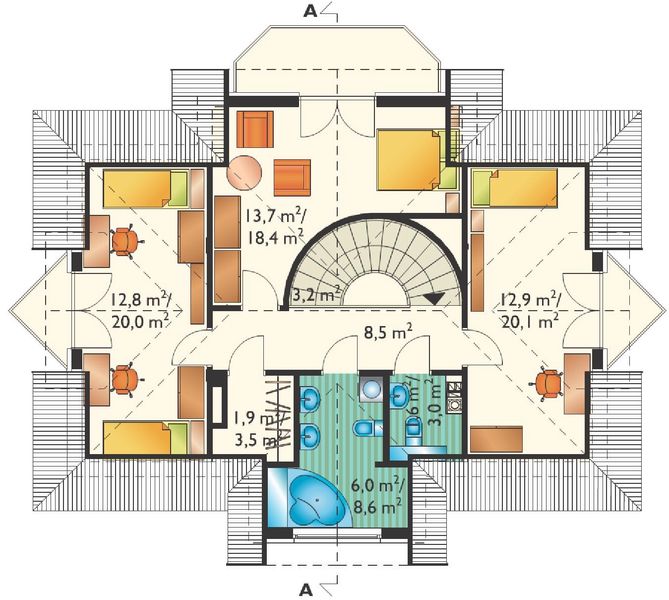 Poddasze projektu Rezeda (593)