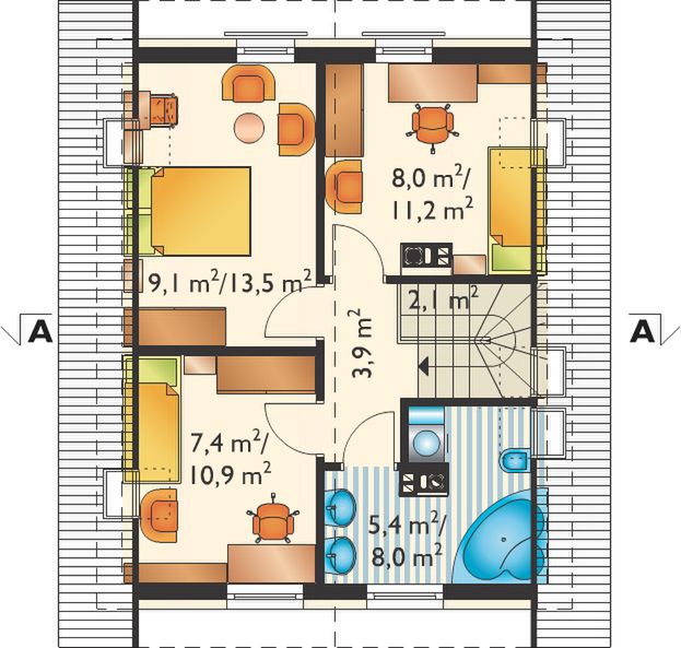 Poddasze projektu Eklerka (1281)