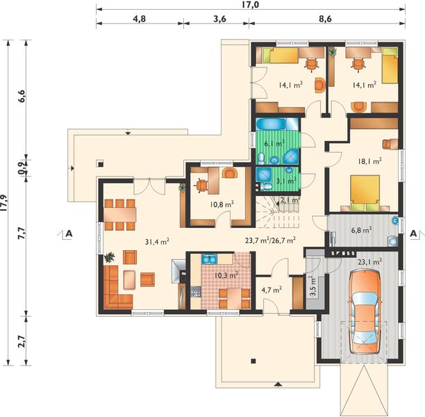 Parter projektu Tymoteusz-2 - murowana – ceramika