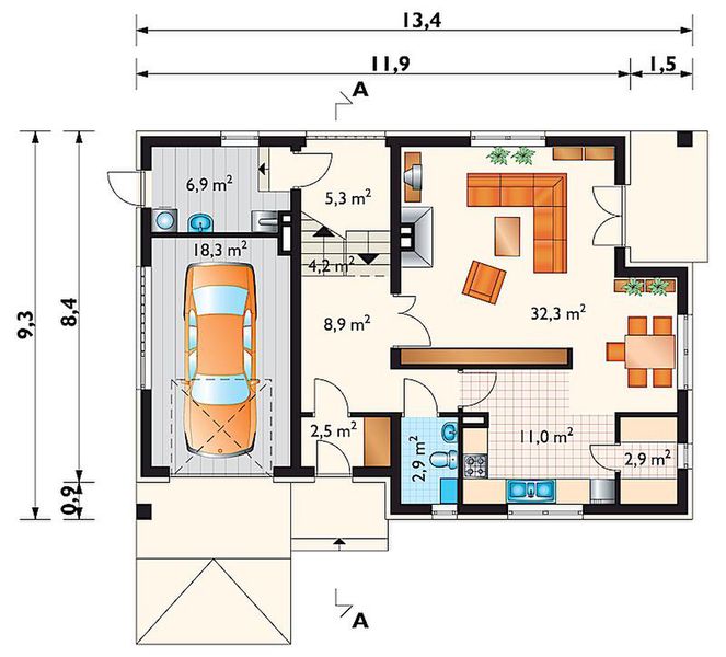 Parter projektu Bryza - murowana – ceramika