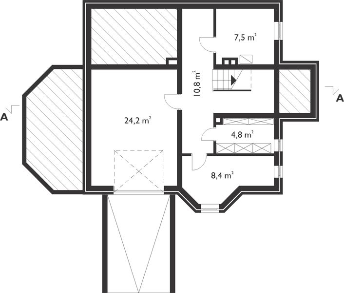 Piwnica projektu Onyks - murowana – ceramika