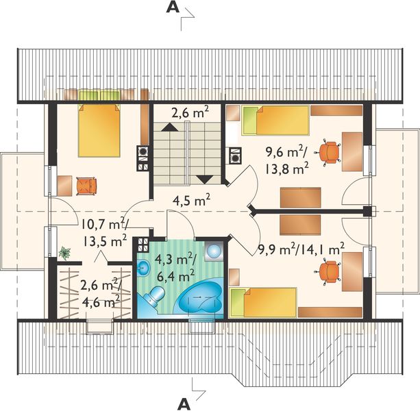 Poddasze projektu Calineczka (957)