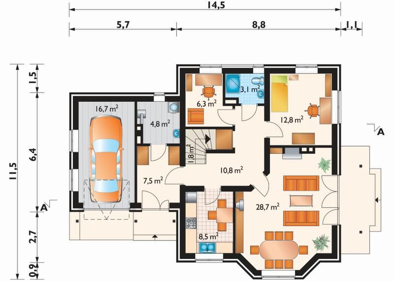 Parter projektu Jelonek-2 - murowana – ceramika
