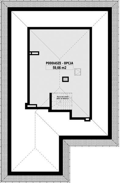 Poddasze projektu E-121