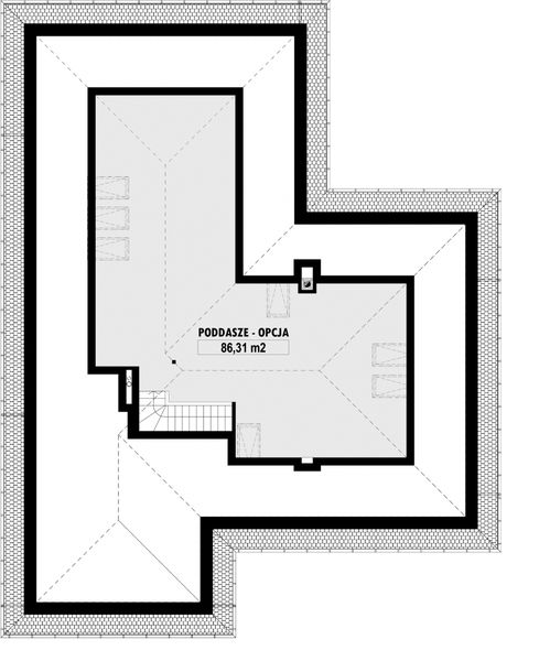 Poddasze projektu E-119