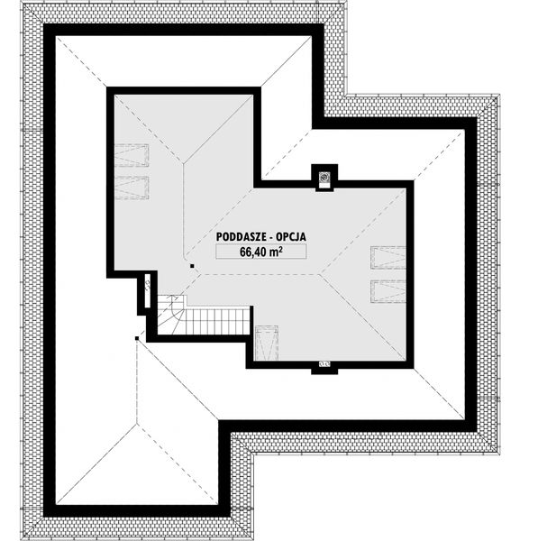 Poddasze projektu E-115