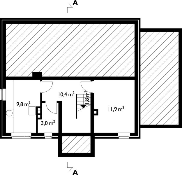 Piwnica projektu Krab-3 - murowana – ceramika
