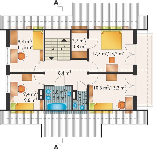 Poddasze projektu Malachit (958)