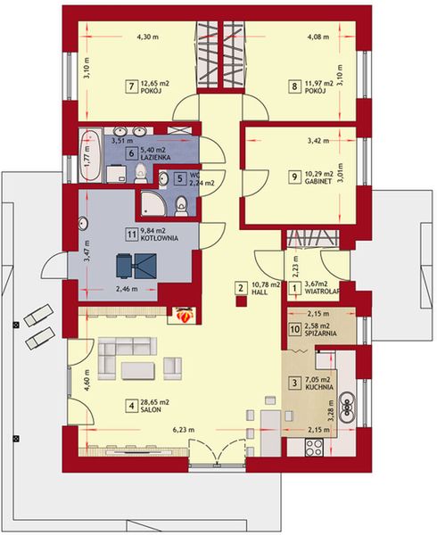 Parter projektu Dom w Luizjanie 3