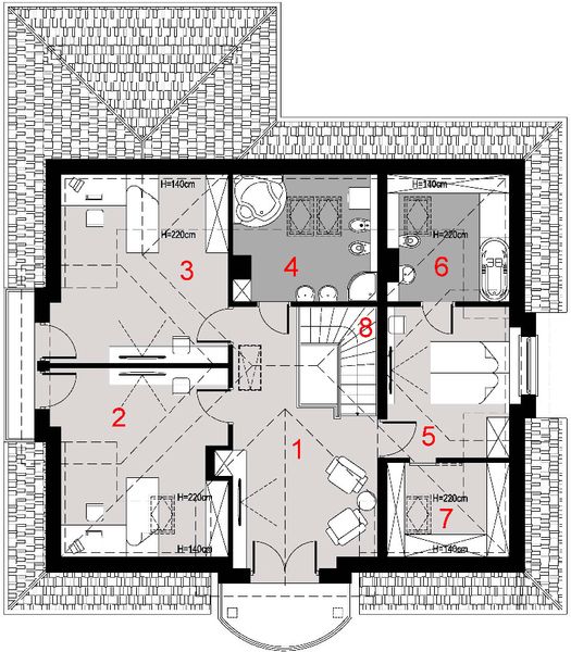 Poddasze projektu D119