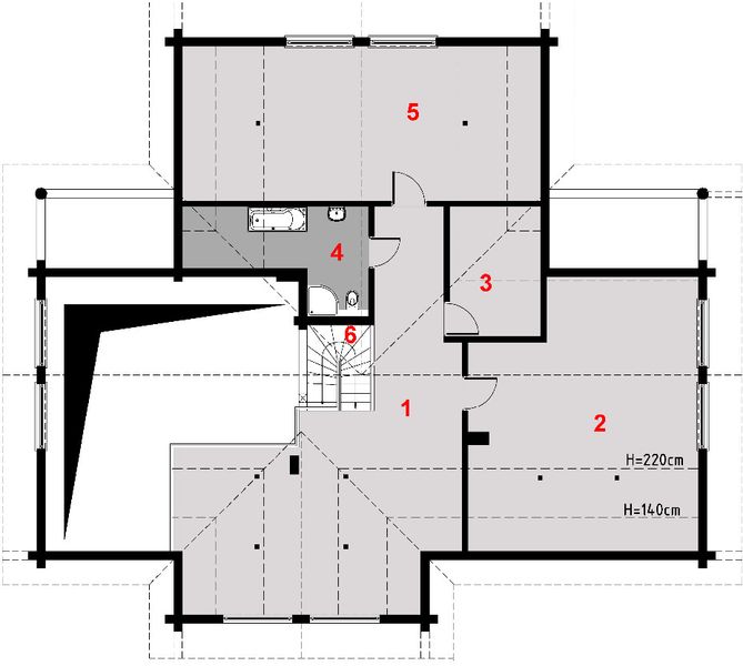 Poddasze projektu D149