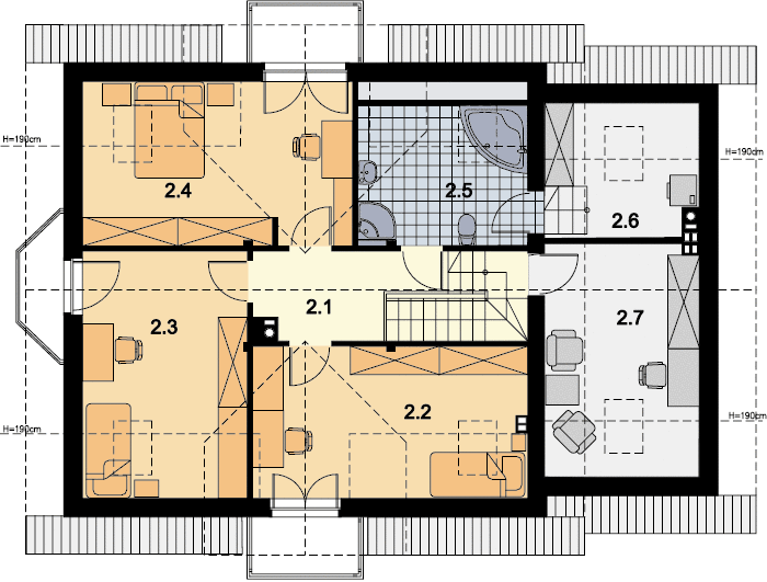 Poddasze projektu Parys