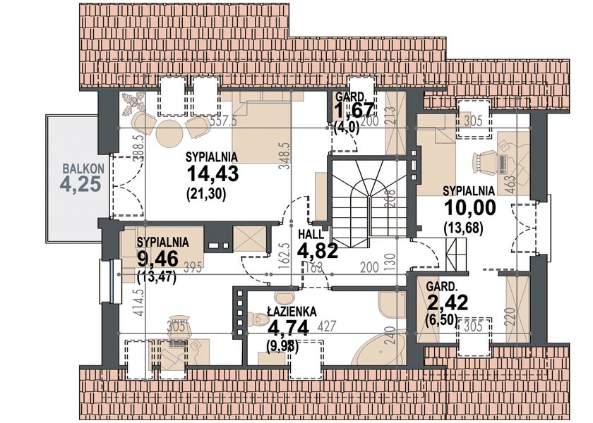 Poddasze projektu Tomcio