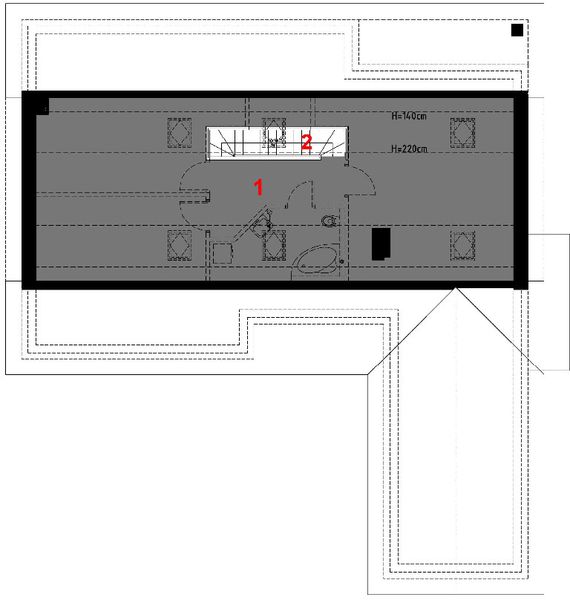 Poddasze projektu D152AK