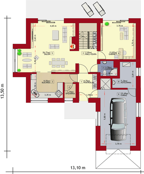 Parter projektu Dom w Alabamie 3