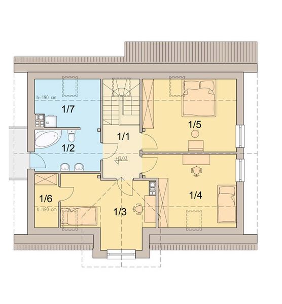 Poddasze projektu Marcello