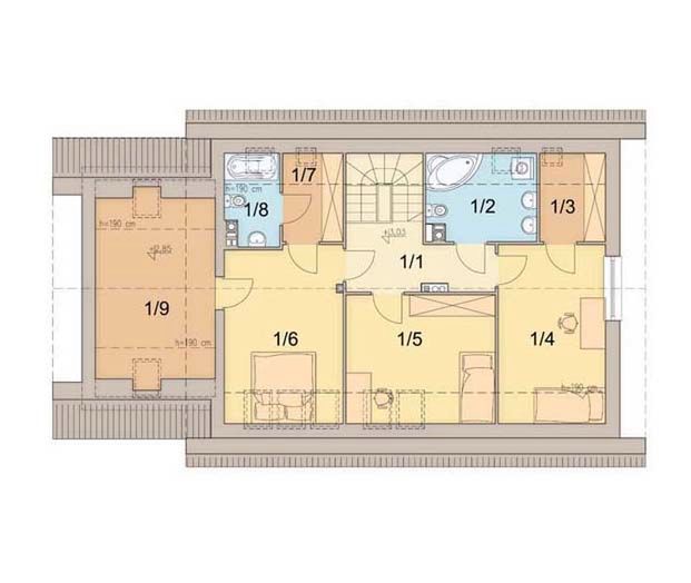 Poddasze projektu Aronia 2