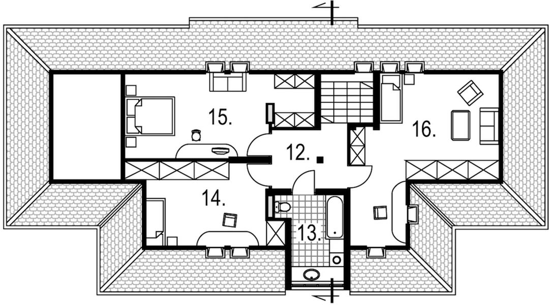 Poddasze projektu Retro