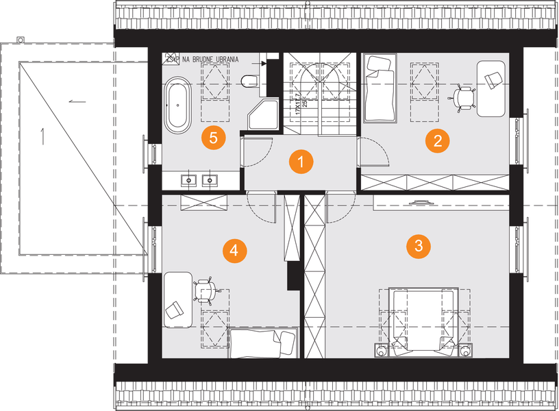 Poddasze projektu Felix IV