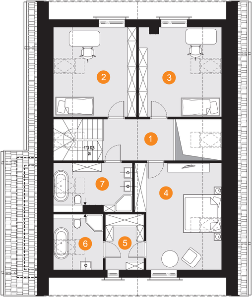 Poddasze projektu Michał